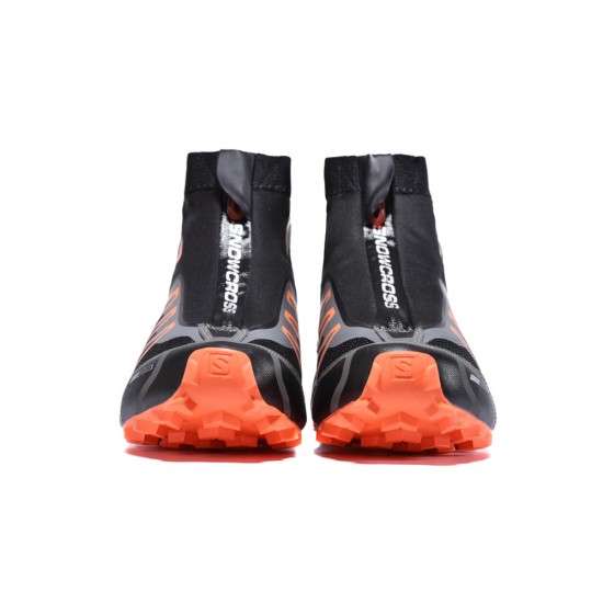 Salomon Snowcross CS Trail Running Black Orange For Men