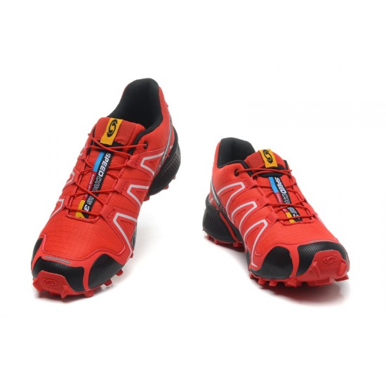 Salomon Speedcross 3 CS Trail Running Black And Red For Men