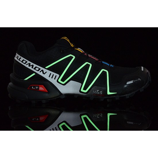 Salomon Speedcross 3 CS Trail Running Black Fluorescent For Men