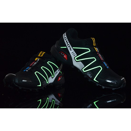 Salomon Speedcross 3 CS Trail Running Black Fluorescent For Men