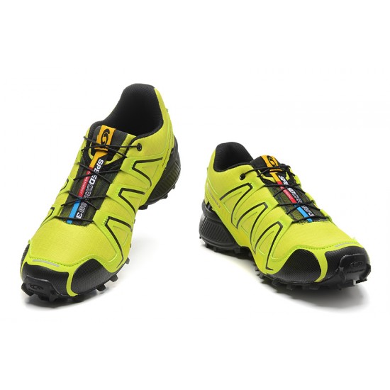 Salomon Speedcross 3 CS Trail Running Fluorescent Green Black For Men