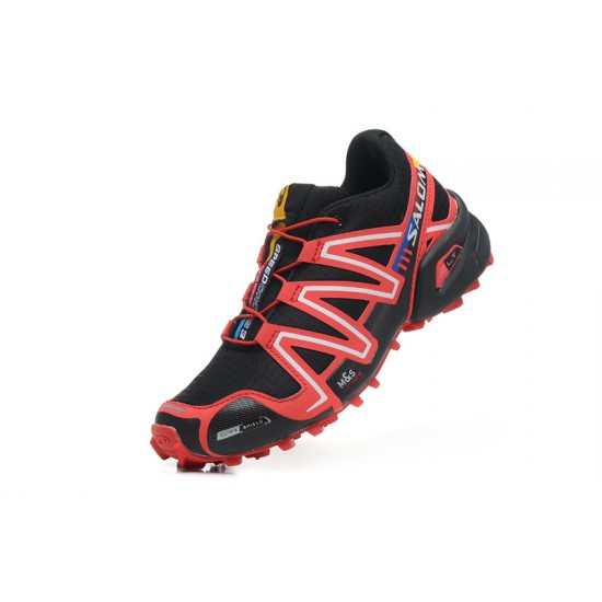 Salomon Speedcross 3 CS Trail Running Red Black For Men