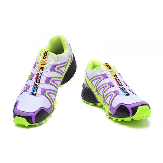 Salomon Speedcross 3 CS Trail Running Grey Purple For Women