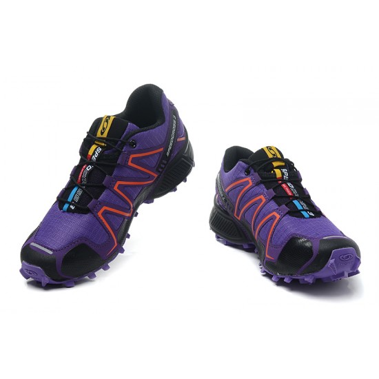 Salomon Speedcross 3 CS Trail Running Purple Black For Women