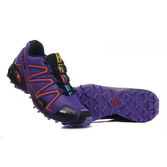 Salomon Speedcross 3 CS Trail Running Purple Black For Women