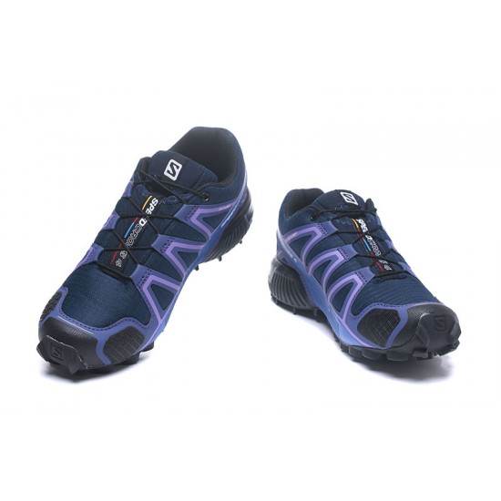 Salomon Speedcross 4 Trail Running Blue Purple For Women