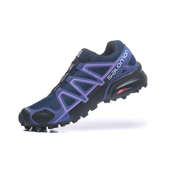 Salomon Speedcross 4 Trail Running Blue Purple For Women