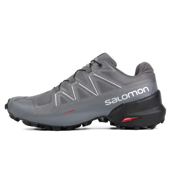 Salomon Speedcross 5 GTX Trail Running Full Gray For Men