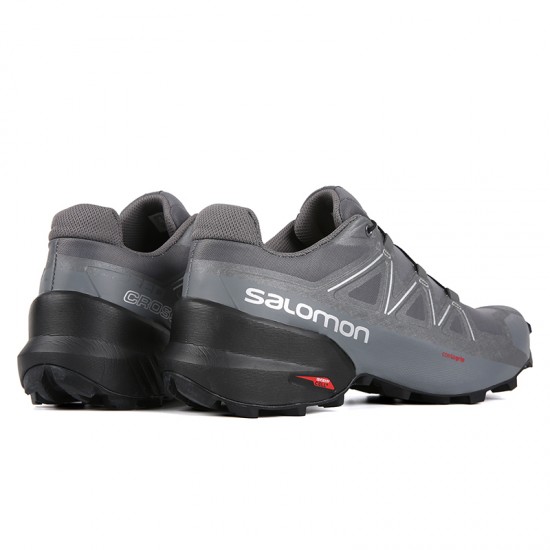 Salomon Speedcross 5 GTX Trail Running Full Gray For Men