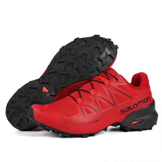 Salomon Speedcross 5 GTX Trail Running Light Red For Men