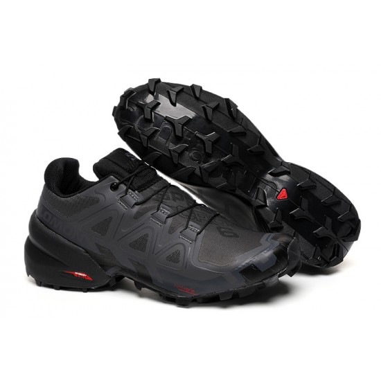 Salomon Speedcross 6 Trail Running Shoes Dark Gray For Men