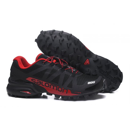 Salomon Speedcross Pro 2 Trail Running Black Red For Men