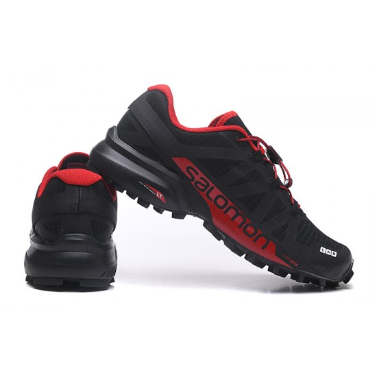 Salomon Speedcross Pro 2 Trail Running Black Red For Men