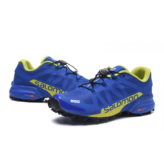 Salomon Speedcross Pro 2 Trail Running Blue Yellow For Men