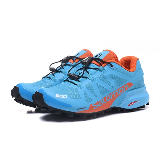 Salomon Speedcross Pro 2 Trail Running Lack Blue Orange For Women
