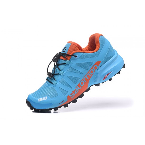 Salomon Speedcross Pro 2 Trail Running Lack Blue Orange For Women