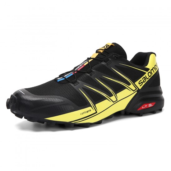 Salomon Speedcross Pro Contagrip Black Yellow For Men