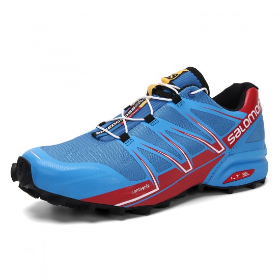 Salomon Speedcross Pro Contagrip Blue Red For Men