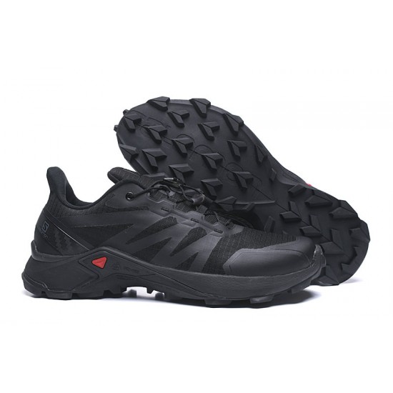 Salomon Supercross Trail Running Shoes Black For Men