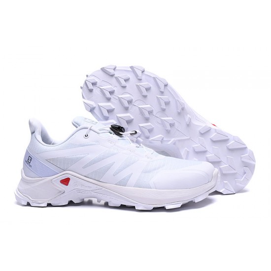 Salomon Supercross Trail Running Shoes White For Men