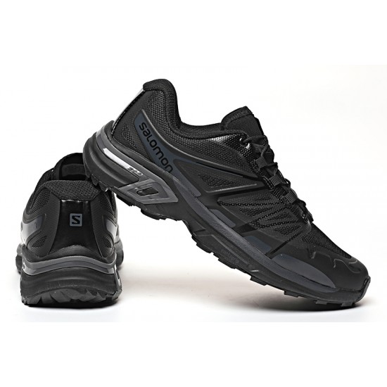 Salomon XT-Wings 2 Unisex Sportstyle Shoes In Black Deep Gray For Women