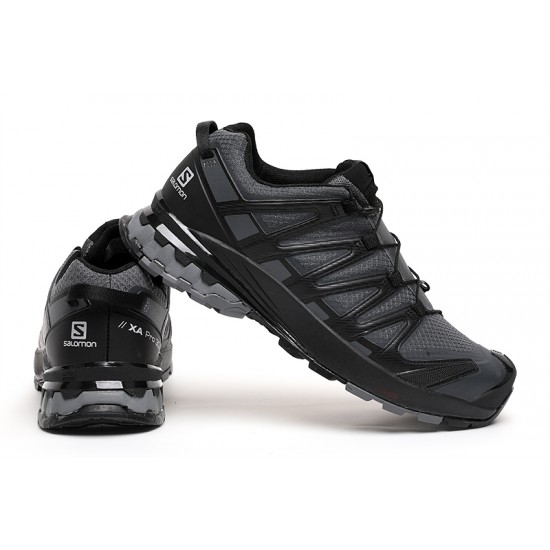 Salomon XA PRO 3D Trail Running Shoes In Gray Black For Men