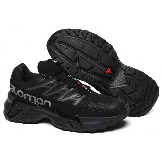 Salomon XT Street Shoes Black Dark Gray For Men