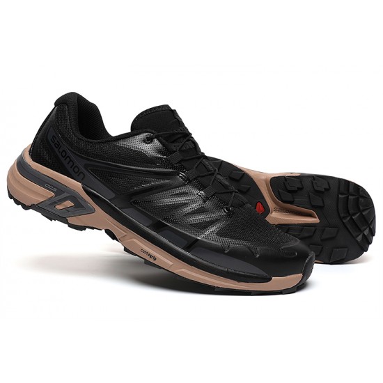 Salomon XT-Wings 2 Unisex Sportstyle Shoes In Black Metal Copper For Men
